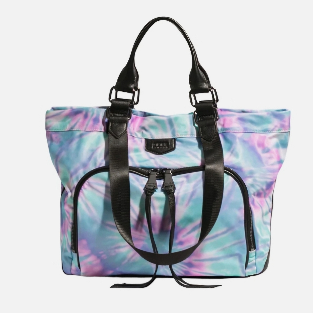 Aimee Kestenberg Nylon Tote Lighten Up Spiral Tie Dye